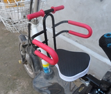 hs电动自行车前置儿童座椅宝宝安全座椅全包围可调节可反装
