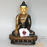 进口正宗尼泊尔铜鎏金释迦牟尼佛佛像 藏传密宗神像1尺33cm包邮