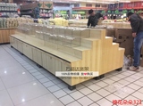 超市木质散装柜五谷杂粮干果展示柜子零食饼干糖果散称货架可定制