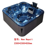 H2oluxury SPA 户外浴缸  冲浪大缸 水疗按摩缸 方形系列2.3