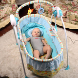 益智玩具秋千遥控器智能婴儿床游戏床摇篮智能婴儿床自带音乐