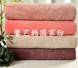 韩式外贸纯色冬季加厚丽雪儿高档法兰绒毛毯绒毯绗缝床单床盖床垫