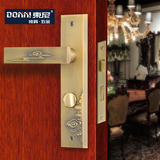 门锁原实木门锁 仿古欧式 门锁通用型中式木门锁 室内卧室房间