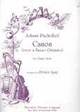 帕赫贝尔 pachelbel《卡农 Canon》Canon In D 原版钢琴谱