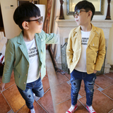 【小大人】2014秋装新款儿童西服韩版英伦风男童休闲西服西装外套
