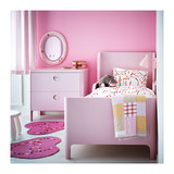 重庆宜家家居IKEA代购布松纳两斗抽屉柜男女宝宝儿童小家具床头柜