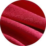 80支高档床单单件双人纯棉布料棉布超薄柔软纯色大红提花单人米色