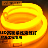 led柔性霓虹灯管 广告灯 造型灯管 贴片灯带 可定做12v24v 110v