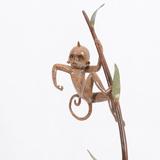 2016年新款青铜创意艺术品家庭办公室猴年吉祥《登高望远》猴摆件