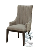 ACME单人沙发美式欧式实木布艺整装高靠背新古典酒店小户型沙发