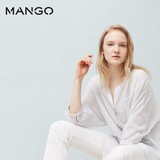 MANGO女装2016春夏|条纹棉质衬衫63007594|吊牌价399