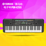 雅马哈电子琴PSR-E253 成人61键 专业教学入门 E243升级
