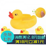 宝宝洗澡婴儿戏水黄色大小鸭子组合浴室浴盆漂浮泡泡益智沙滩玩具