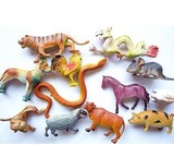 奥斯尼塑胶仿真十二生肖模型组合H642静态动物模型大号正品玩具