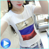2016韩版夏天女装印花短袖休闲t血纯棉体恤上衣时尚女士半袖T恤衫