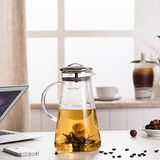 特莱滋 冷水壶耐热玻璃大容量透明凉水壶创意果汁壶水杯水具茶壶