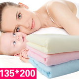 婴儿防水床笠 纯棉隔尿垫超大成人防水床单老人隔尿垫135*200可洗