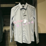 专卖正品代购 SELECTED 思莱德秋款纯棉男士长袖衬衫 416305530