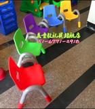 幼儿园塑料椅儿童靠背椅带扶手椅加厚塑料小椅子儿童桌椅幼儿桌椅