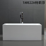 特莉莎 长方形 独立式 浴盆 亚克力 简易 现代浴缸 1.5 1.6 1.7米