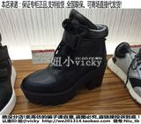 Bevivo/百丽15年冬款女短靴子 BBLMQV43DA1DD5 MQV43专柜正品代购