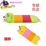 婴幼儿定型枕儿童枕头0-1-3-6岁全棉卡通小狗宝宝加长纯棉枕头