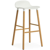 丹麦Normann Form 吧椅/吧凳/高脚椅 75cm 橡木 多色