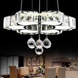 热销现代简约经典K9水晶灯 LED卧室灯异形艺术造型餐厅吊灯0071