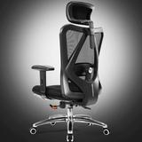 西昊/SIHOO 人体工学电脑椅子 办公椅 家用座椅转椅 M18 黑色网棉