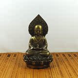 纯铜地藏王菩萨佛像未开光小号铜坐像佛阿弥陀佛光普照佛教用品