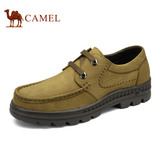 Camel 骆驼男鞋复古男士皮鞋磨砂休闲鞋夏季舒适休闲款