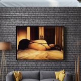 优雅女性 卧室现代装饰画 餐厅玄关无框挂画 沙发背景欧式壁画