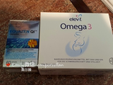 瑞士代购 直邮 拜耳Elevit DHA Omega-3爱乐维孕妇哺乳鱼油 100片