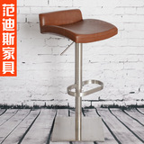 高档吧台椅时尚简约 不锈钢酒吧椅 创意升降吧椅 防爆转椅BC322