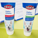 德国特瑞仕牛肉味牙膏套装100g宠物牙刷四件套口腔清洁清新口气