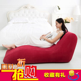 单人加厚充气沙发床卧室折叠座椅简易躺椅客厅懒人榻榻米成人垫子