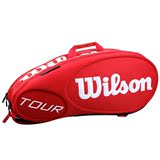 特价威尔胜 wilson 网球包羽毛球包 6支装9支装网羽两用包 大容量