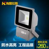 LED投光灯工矿灯泛光灯70W80w100W路灯户外招牌灯广告投射灯防水