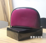 6件包邮 小香家紫红色礼盒装化妆包手拿包