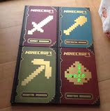 现货Minecraft我的世界书籍正版游戏教程全套4本进口英文原版周边