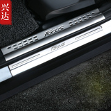 2012-15款福特新福克斯改装装饰专用不锈钢外内置迎宾踏板门槛条