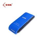 SSK飚王 SCRM331二合一USB3.0多功能读卡器 TF手机卡 SD相机卡
