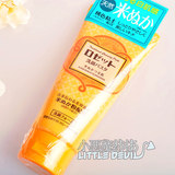 日本 ROSETTE大米米糠 保湿滋润去角质黑头 洁面乳洗面奶 120g