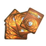 炉石传说游戏周边炉石标志项链钥匙扣 卡牌 卡片 幸运币卡片