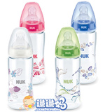 德国代购NUK耐高温PA塑料宽口奶瓶 硅胶奶嘴300ml/150ml新款现货
