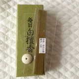 日本香堂 nippon kodo 每日白檀 线香熏香分装10支 买就送香插