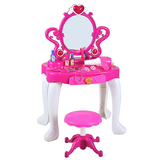 多功能女孩奇趣玩具  趣味梦幻钢琴化妆台 安全环保过家家玩具