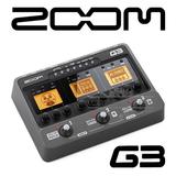 正品 ZOOM G3 电吉他综合效果器 吉他效果器 USB声卡鼓机音箱模拟