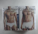 美国正品代购CK calvin Klein男士盒装纯棉内裤三角平角裤3条装