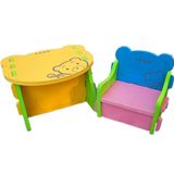 宝桌椅1桌凳组合包邮子EVA泡沫宝包邮富利时卡通儿童游戏桌子凳